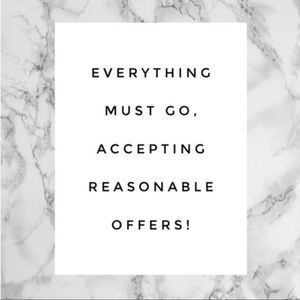 Take a look through my closet! All reasonable offers accepted ❤️